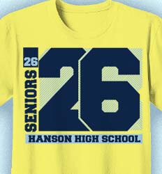 Senior Class T Shirt Design - Big College Year - idea-312c2