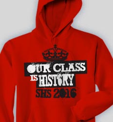 Senior Hooded Sweatshirt - Crown Billboard cool-158c1