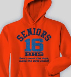 Senior Hooded Sweatshirt - Acid Wash  clas-524e4