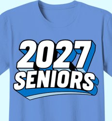 Senior Class of 2027 Shirt Designs | In the Mix with 2027 - Senior Mode Design