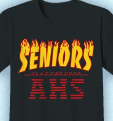 Senior Class T Shirt Design - Senior Skater Logo - idea-262s7