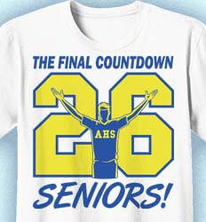 Senior Class T Shirt Design - Senioritis 2 - idea-670s2