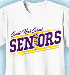 Senior Class T Shirt Design -  Senior Tilt - idea-29s6
