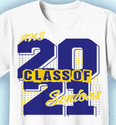 Senior Class T Shirt Design - Senior Year Flashback - idea-376s1