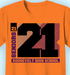 Senior Class T Shirt Design - Big College Year - idea-312b3