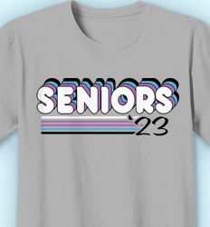 Senior Class T Shirt Design - Seniors Retro - idea-372s5