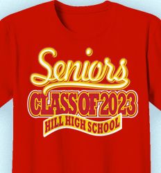 Senior Class T Shirt Design - Best Class Ever - desn-733j3