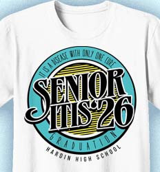 Senior Class T Shirt Design - Senior Cure - cool-418t9