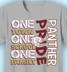 Shirts for Schools - One Spirit - cool-738o1