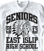 Senior Class T Shirt - Few and Proud desn-491f3