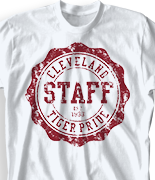 Staff T Shirt - Sport Seal desn-337s2