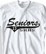 Senior Class T Shirt - Retro Tail clas-571s8