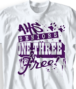 Senior Class T Shirt - Senior Dream desn-496s2