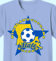 Soccer Shirt Designs - All Star State - cool-823a2