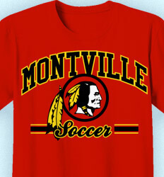 Soccer Team Shirt - New Vintage - desn-519u4