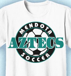 Soccer Team Shirt - Team Logo - clas-979t4