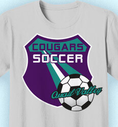 Soccer Team Shirt - Liga Shield - desn-690l1