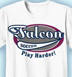 Soccer Team Shirt - Vista Emblem - clas-743x1