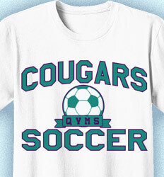 Soccer Team Shirt - Mascot Phys Ed - clas-829n7