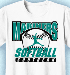 Softball Shirt Designs - Classic Pitch - desn-870c1