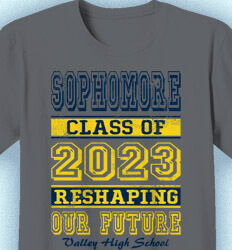 Sophomore Class Shirts - Spirit Retro - idea-304s7