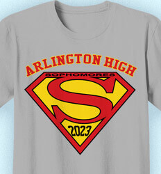 Sophomore Class Shirts - Super Crest - clas-781x5