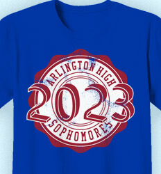 Sophomore Class Shirts - Retro Certified - idea-398r1