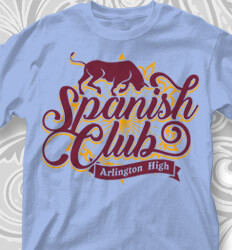 Spanish Club T Shirt Designs - Authentic Spanish - cool-773a1