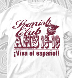 Spanish Club T Shirt Designs - Dream Big - clas-819e6