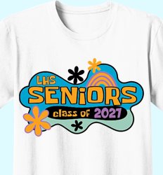 Senior Class of 2027 Shirt Designs | In the Mix with 2027 - Spongey Class Design