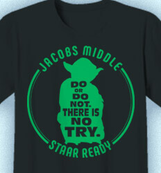 STAAR Shirts - STAAR Ready Jedi - cool-964s1