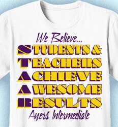 STAAR T Shirts - STAAR Slogan - cool-975s1