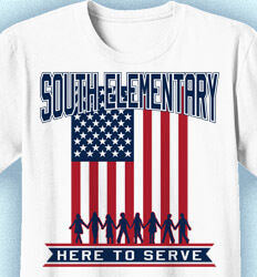 Staff Shirt Ideas - We Serve - idea-317w1