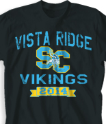 Student Council Shirt - Mascot Phys Ed desn-829o5