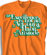 Student Council Quote Design - Excellence clas-863e1