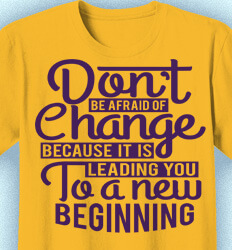 Student Council Shirt Quotes - New Beginning Slogan - cool-667n1