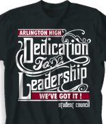 Student Council Quote Design - Dedication desn-913d2