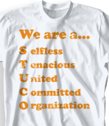 Student Council Quote Design - Vintage Slogan clas-747v1
