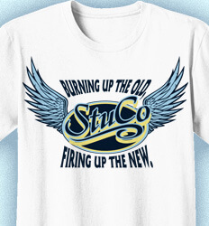 Student Council Shirts - Span - clas-525v1