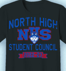 Student Council Shirts - Mascot Phys Ed - clas-829q9