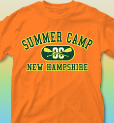 Summer Camp Shirt Designs - Athletic clas-480h7