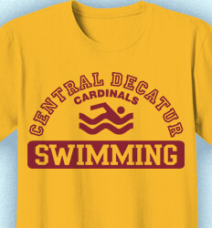 Swim Team Shirt Designs - Aloha Athletics - clas-831e9