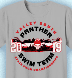 High School Swim Team Shirt Ideas