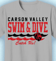 High School Swim Team Shirt Ideas