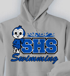 Swim Team Sweatshirts - Splash Team - idea-165s1