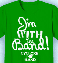 T Shirt Designs for Band - Message - clas-770n9
