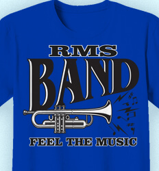 T Shirt Designs for Band - Feel the Noise - desn-906f4