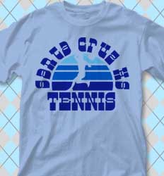 Custom Tennis Team Shirts by IZA Design