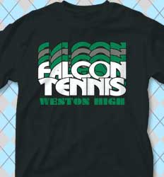 Tennis Team Shirt Designs