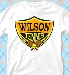 Custom Tennis Team Shirts by IZA Design